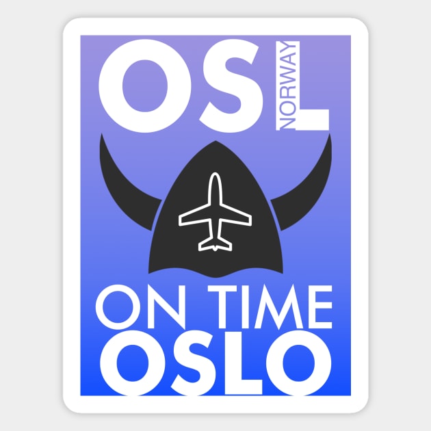 OSL airport Magnet by Woohoo